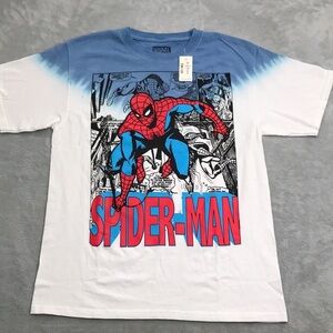 Marvel  the Amazing Spiderman Tie Dye Tee Size M New